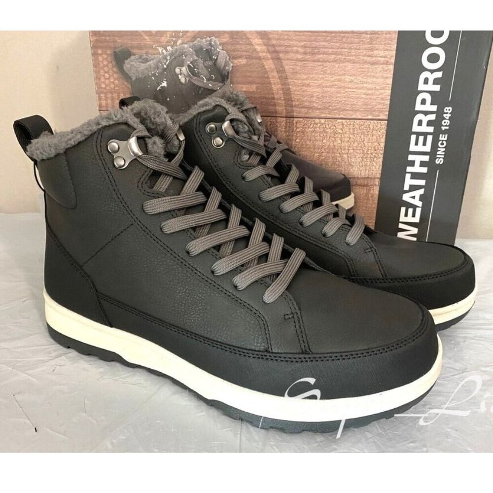 NEW Weatherproof Men's Log Jam Memory Foam Sneaker Boots